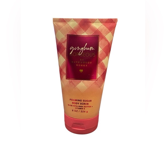 🛁 Bath & Body Works Gingham Gorgeous Foaming Sugar Body Scrub – 8 fl oz New - Picture 1 of 2